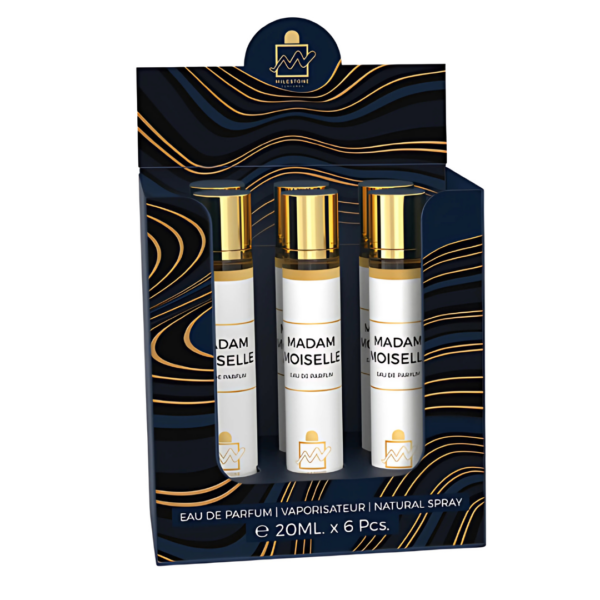 Inspired by Coco Mademoiselle - Mademoiselle Eau De Parfum 5x 20ml Plus 1 Free Tester