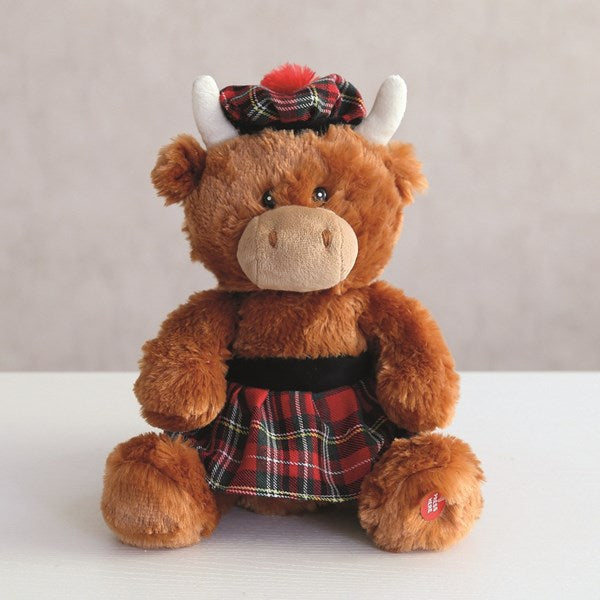 Highland Cow Donald Troosers 30cm (musical)