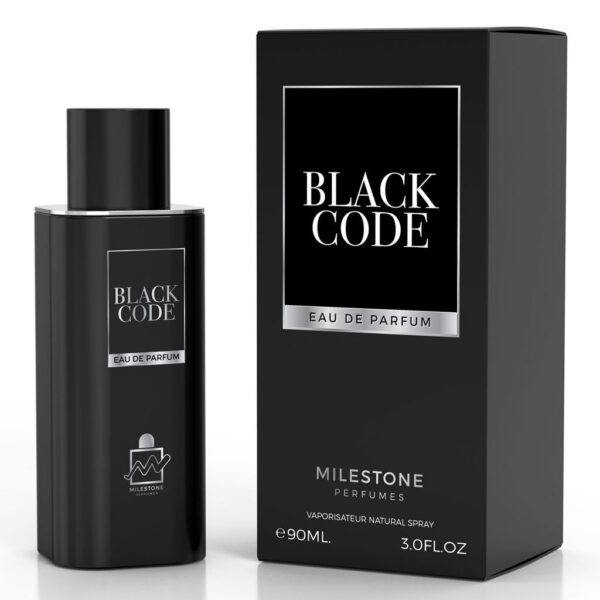Inspired by Armani Code - MILESTONE Black Code (Pour Homme) 90ML EDP