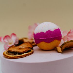 Pink Fizz & Pomelo Bath Bomb - Jumbo 180g