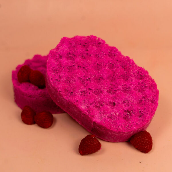 DSC04274.jpg Raspberry Creme Soap Sponge