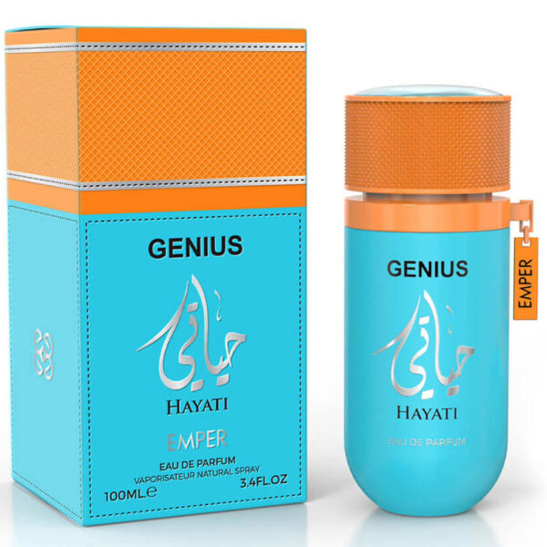 GENIUS-HAYATI-OFFICIAL.jpg Inspired by Creed Aventus - Genius Hayati Eau De Parfum 100ML