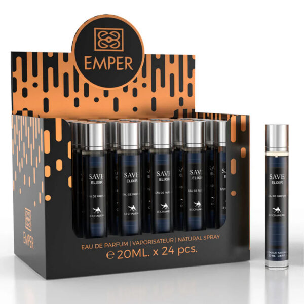 Inspired by Sauvage Elixir - Save.Age Elixir 23x 20ml Plus 1 Free Tester