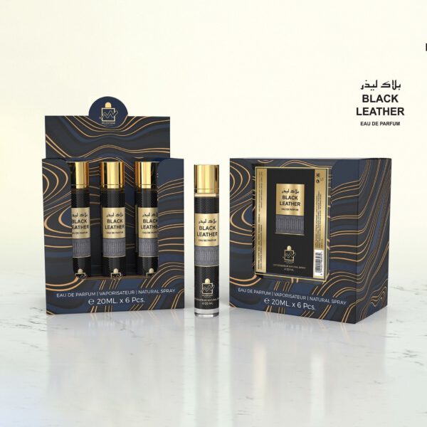 black-leather_2233c6c6-0562-4a80-9be6-ce566558193b.jpg Inspired by Ombre Leather Tom Ford - Black Leather Eau De Parfum 5x 20ml Plus 1 Free Tester