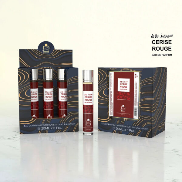 Inspired by Tom Ford Lost Cherry - MILESTONE Cerise Rouge Eau De Parfum 5x 20ml Plus 1 Free Tester