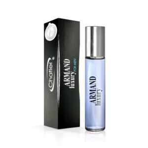 luxury-men.jpg Inspired by Giorgio Armani Black - Armand Luxury For Men Eau De Parfum 5 x 30ml Plus 1 free tester