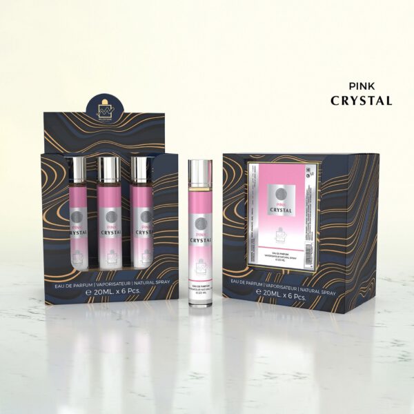 pink-crystal.jpg Inspired by Versace Bright Crystal - Pink Crystal Pink Crystal Eau De Parfum 5x 20ml Plus 1 Free Tester