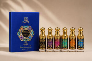 EMPER Velvet Collection Blue Box 6 X 12ml UNISEX HIGLY CONCENTRATED FRAGRANCE OIL SET